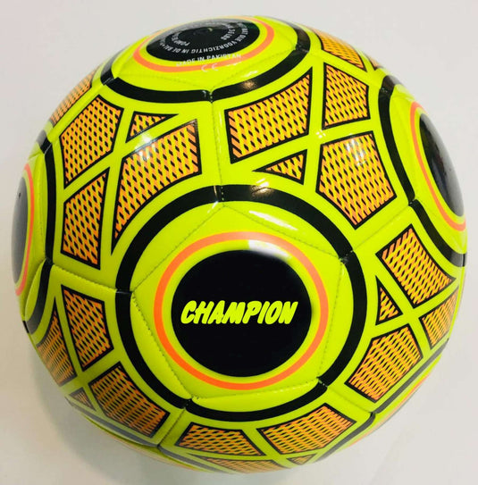 E l sports voetbal champion - verschillende prints - 320 gram - maat 5