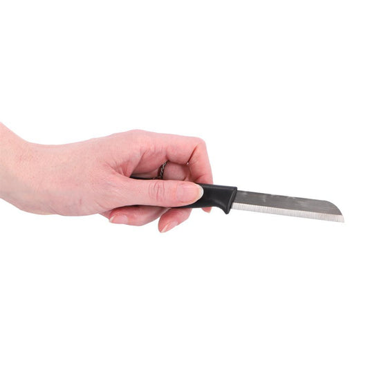 Solinger schilmesje rvs zwart