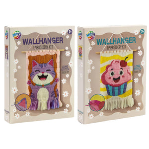 Moxy wandhanger borduurset lange steek