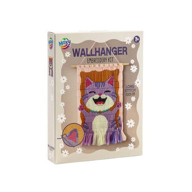 Moxy wandhanger borduurset lange steek