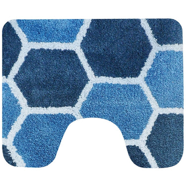 Dutch house rennes toiletmat 60x50cm blauw