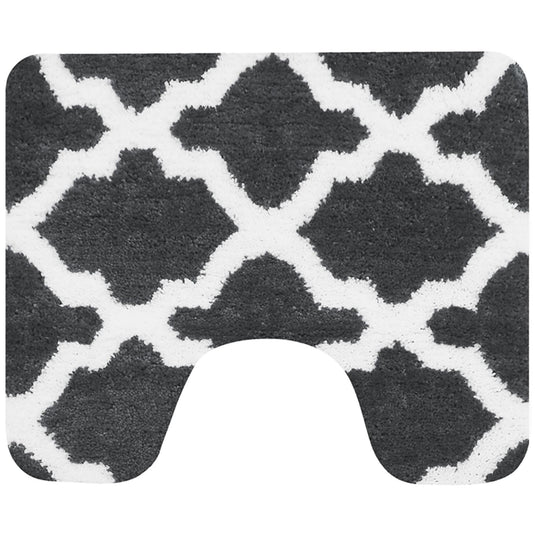 Dutch house toulon toiletmat 60x50cm antraciet