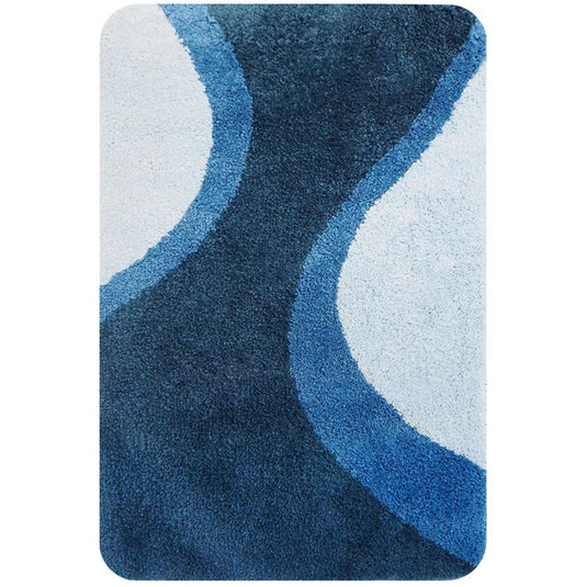 Dutch house metz badmat 60x90cm blauw