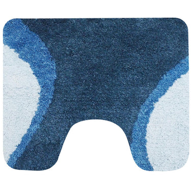 Dutch house metz toiletmat 60x50cm blauw