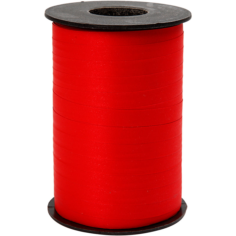 Load image into Gallery viewer, Creativ company cadeaulint, b: 10 mm, matt, rood, 250 m 1 rol
