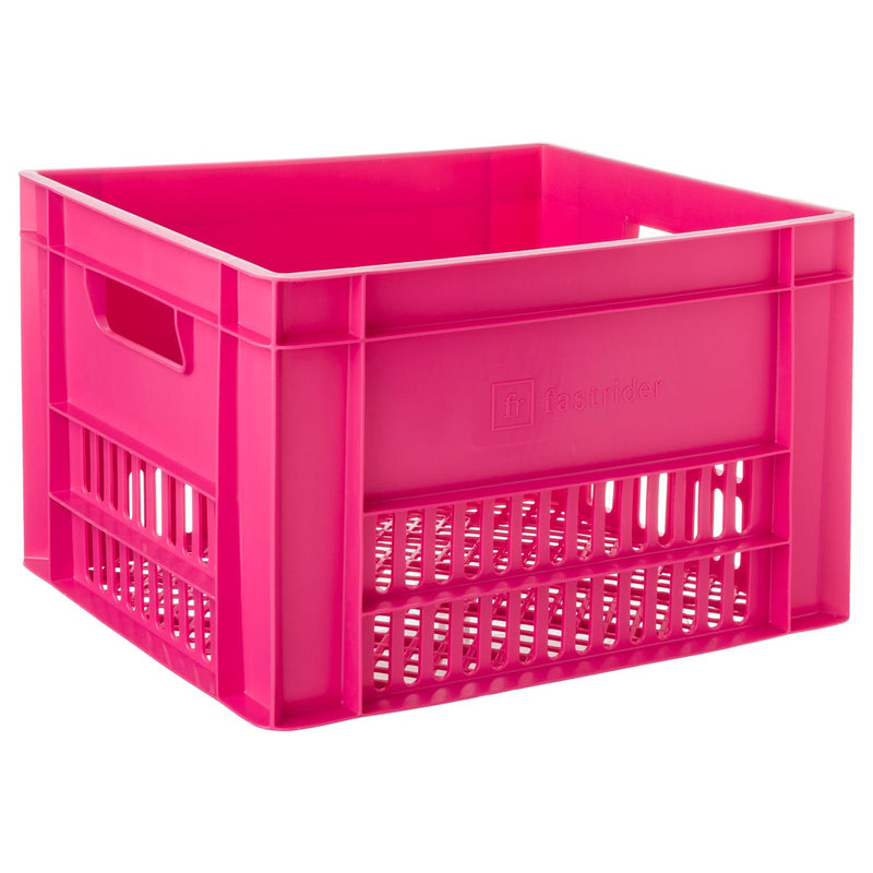 Load image into Gallery viewer, Fastrider fietskrat large roze
