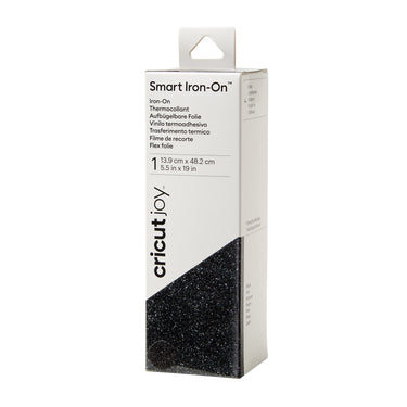 Cricut joy • smart iron-on glitter zwart