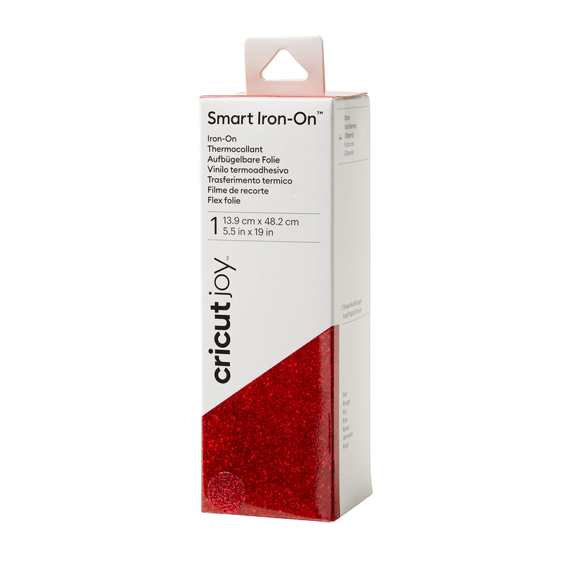 Load image into Gallery viewer, Cricut joy • smart iron-on glitter rood
