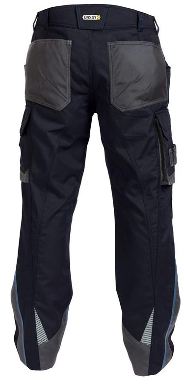 Dassy broek nova nachtblauw grijs 50