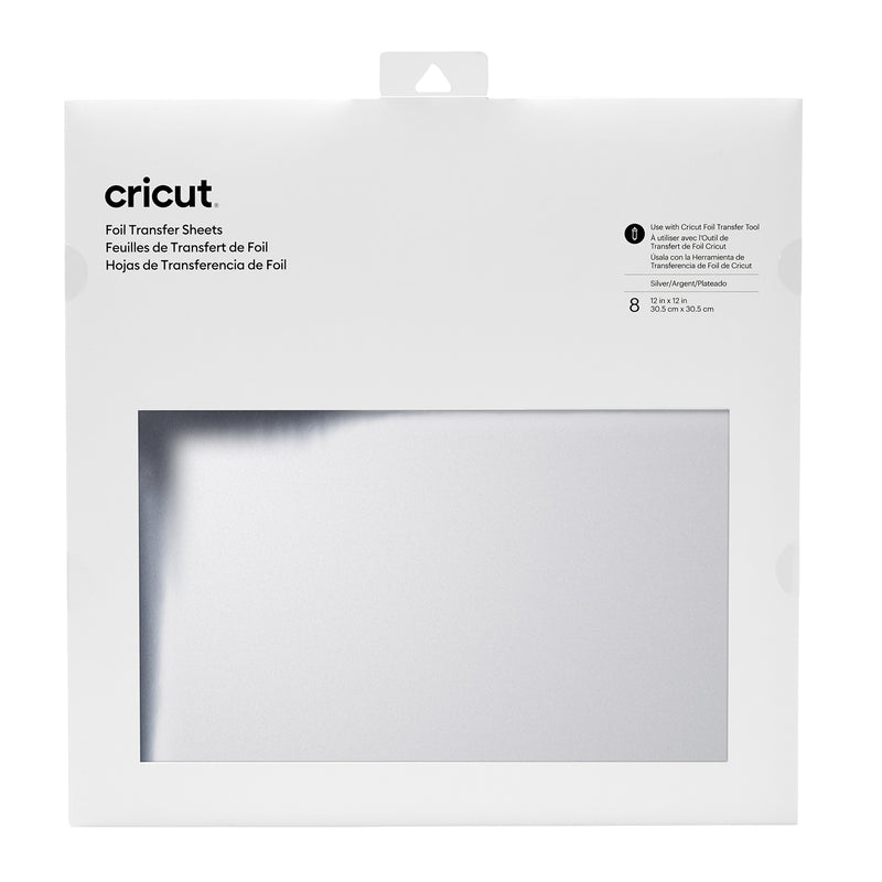 Load image into Gallery viewer, Cricut • transferfolie vel 30x30cm 8 vel zilver
