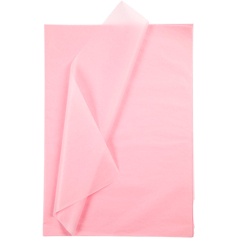 Load image into Gallery viewer, Creativ company tissuepapier, vel 50x70 cm, 17 gr, lichtroze, 10 vel 1 doos

