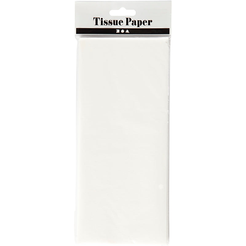 Load image into Gallery viewer, Creativ company tissuepapier, vel 50x70 cm, 17 gr, wit, 10 vel 1 doos
