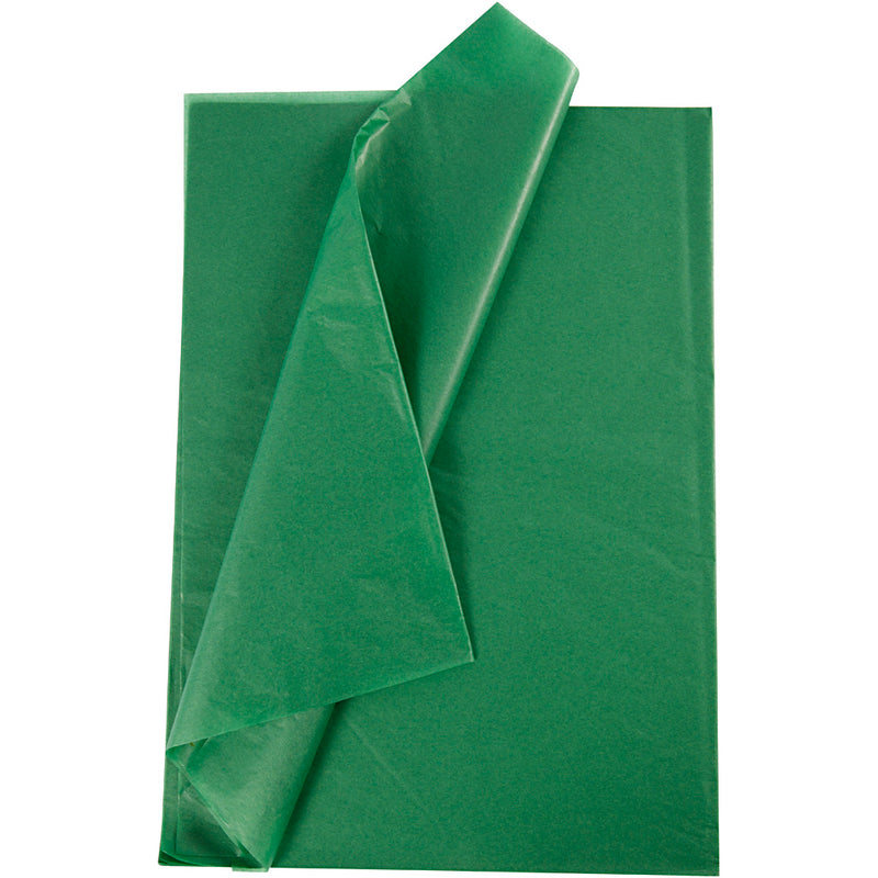 Load image into Gallery viewer, Creativ company tissuepapier, vel 50x70 cm, 17 gr, groen, 10 vel 1 doos

