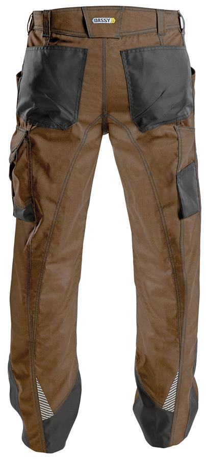 Dassy broek spectrum bruin grijs 50