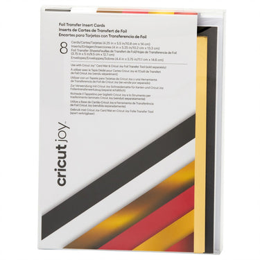 Cricut joy • insert cards foil royal flush 10,8x14cm 8st