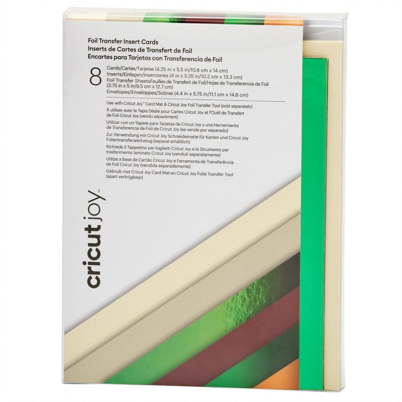 Load image into Gallery viewer, Cricut joy • insert cards foil cameron 10,8x14cm 8st
