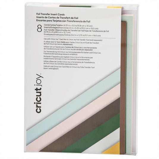 Cricut joy • insert cards foil forest 10,8x14cm 8st