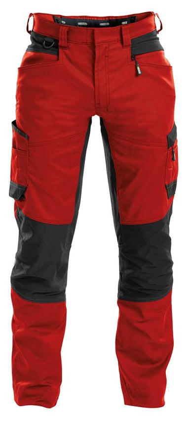 Dassy broek helix p k rood zwart 52