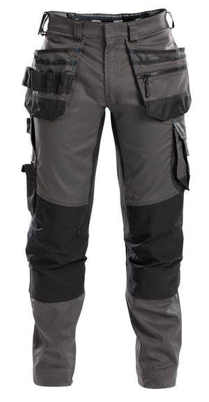 Dassy broek flux p k grijs zwart 44