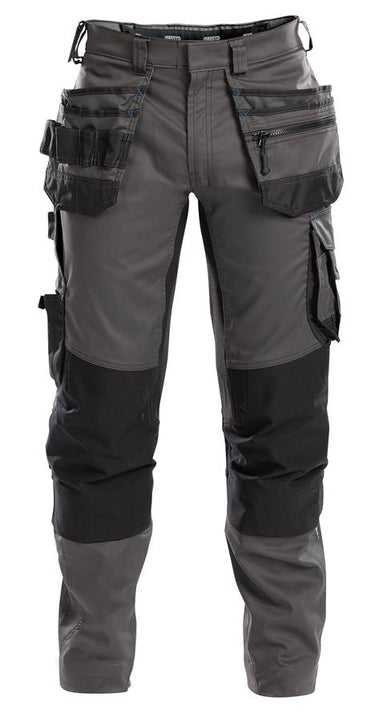 Dassy broek flux p k grijs zwart 56