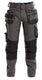 Dassy broek flux p k grijs zwart 44