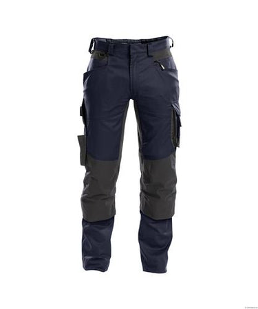 Dassy broek dynax nachtblauw antraciet 58