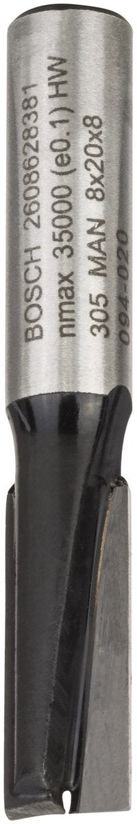 Bosch - vingerfrezen 8 mm, d1 8 mm, l 20 mm, g 51 mm