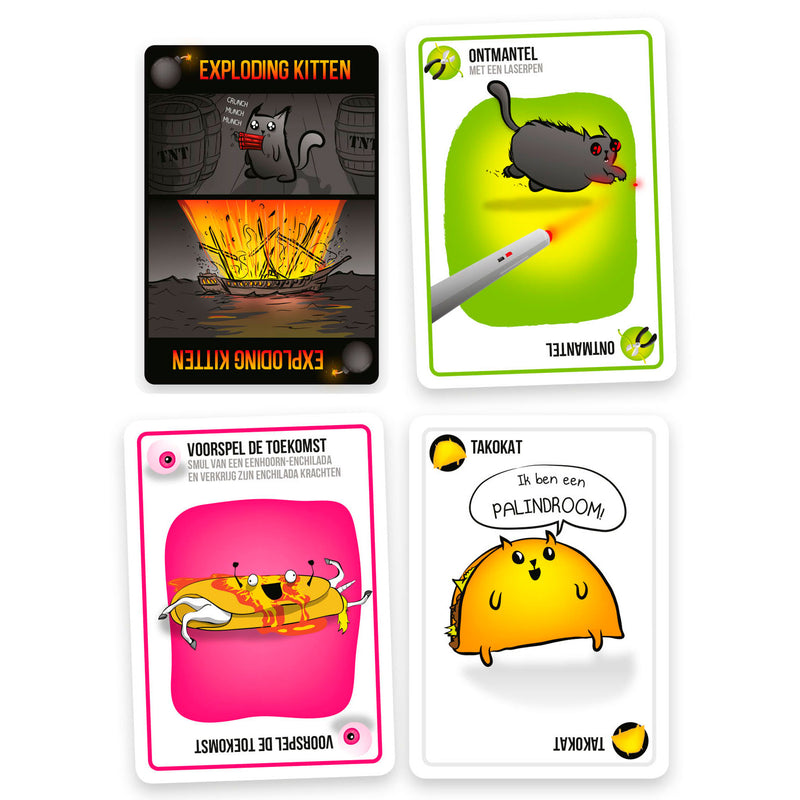 Load image into Gallery viewer, Exploding kittens originele editie - kaartspel vol spanning en humor - 2 tot 5 spelers - vanaf 7 jaar
