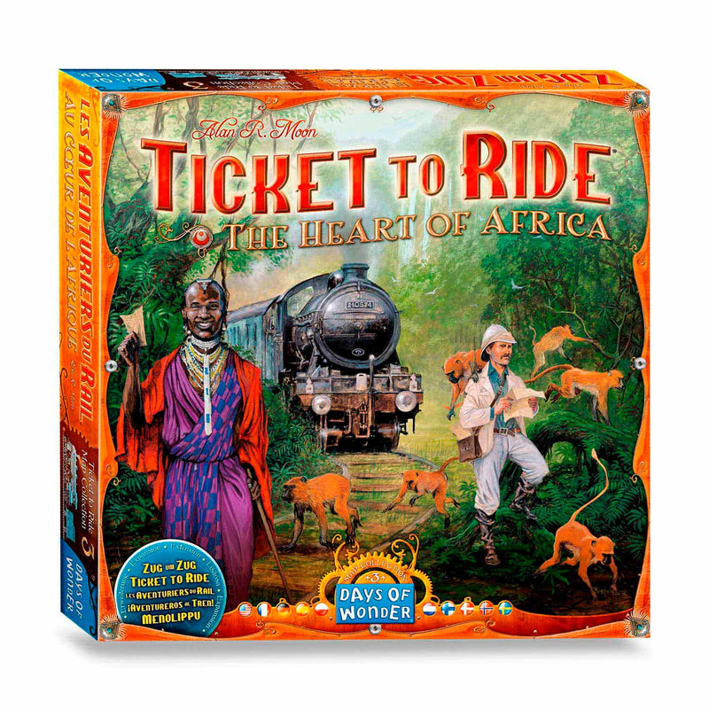 Load image into Gallery viewer, Asmodee ticket to ride afrika bordspel
