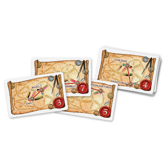 Days of wonder ticket to ride amsterdam – nederlandstalig bordspel voor 2 tot 4 spelers - snel strategisch gezelschapsspel vanaf 8 jaar