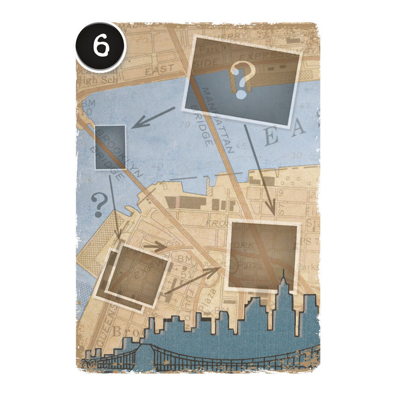 Load image into Gallery viewer, Asmodee Crime Case 1 Zijn Laatste Kaart
