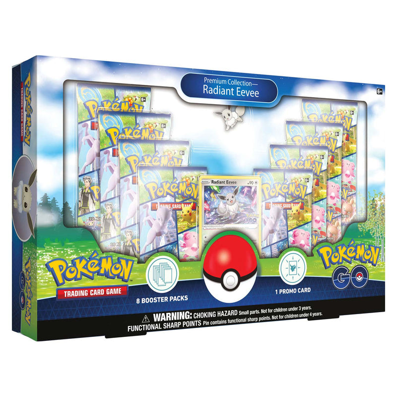 Load image into Gallery viewer, Asmodee go premium collection radiant eevee
