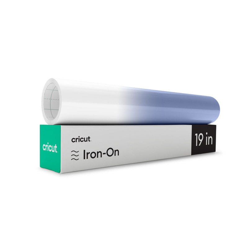 Load image into Gallery viewer, Cricut • iron-on uv color change 48x30cm white to pastel blue
