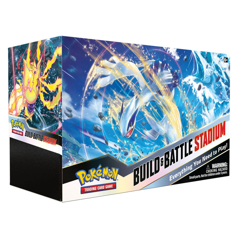 Load image into Gallery viewer, Asmodee Pokemon TCG S S Silver Tempest Origin Build Battle Stadium
