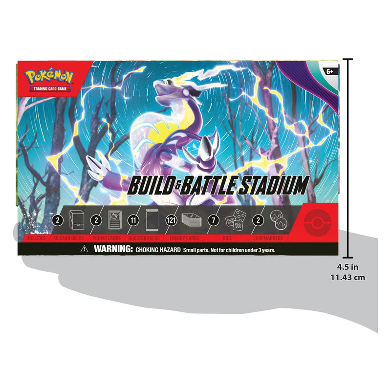 Load image into Gallery viewer, Asmodee Pokemon TCG Scarlet Violet Build Battle Stadium
