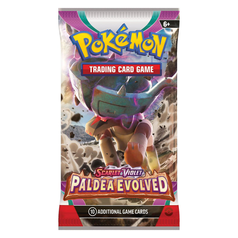 Load image into Gallery viewer, Asmodee Pokemon TCG Scarlet Violet Paldea Evolved Boosterpack
