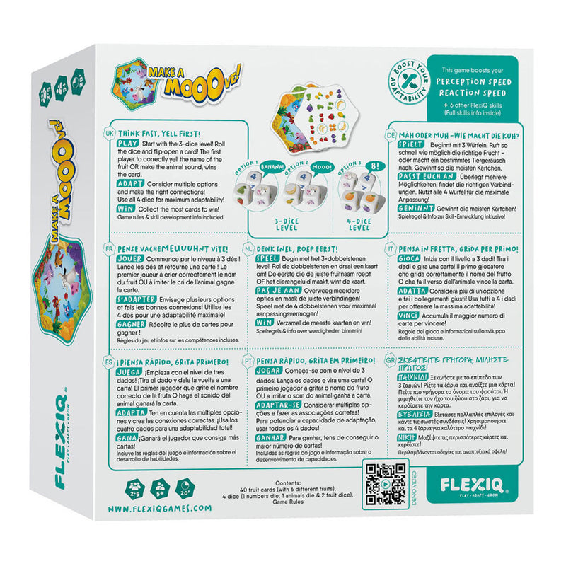 Load image into Gallery viewer, Flexiq make a mooove! kaartspel
