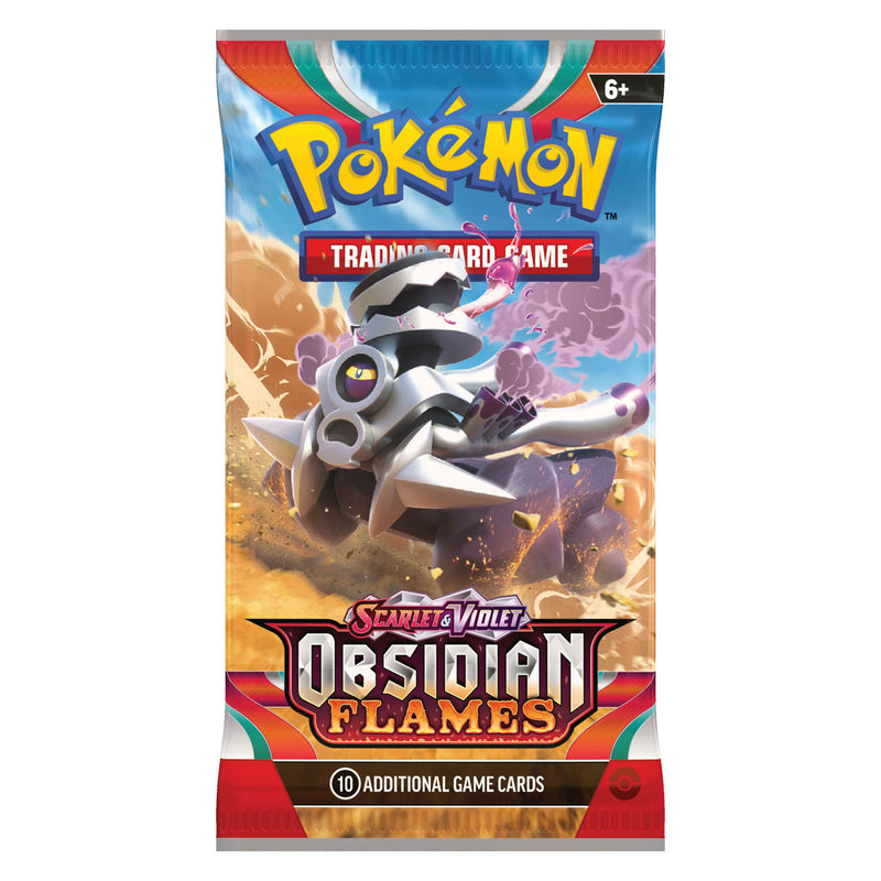 Load image into Gallery viewer, Asmodee Pokemon TCG Scarlet Violet Obsidian Flames Boosterpack

