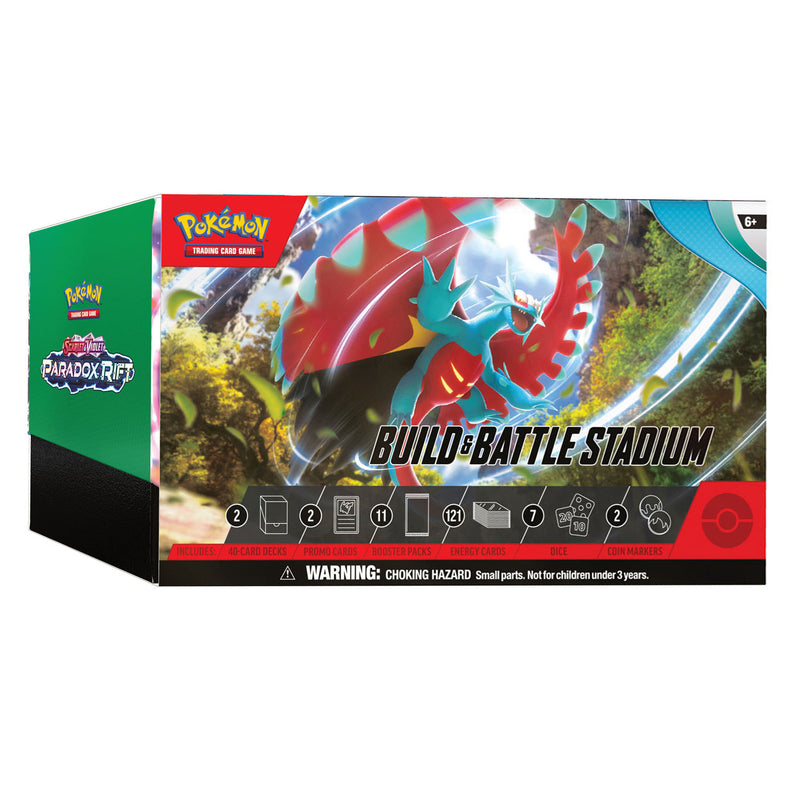 Load image into Gallery viewer, Asmodee Pokemon TCG S V Paradox Rift Build Battle Stadium
