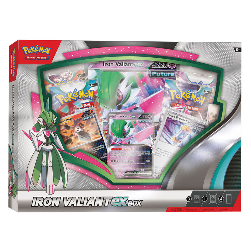 Load image into Gallery viewer, Asmodee Pokemon TCG ex Box Iron Valiant
