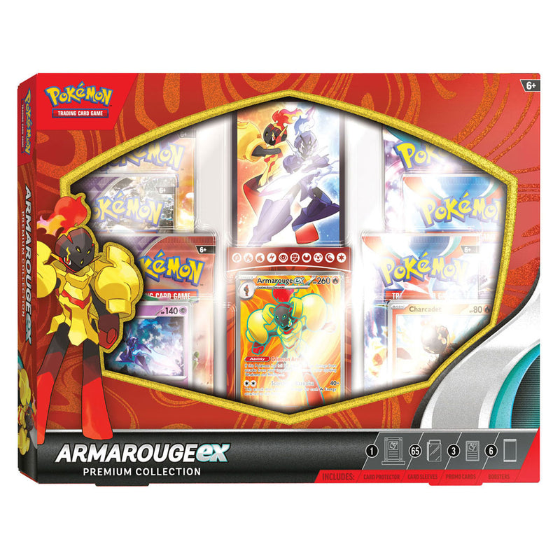 Load image into Gallery viewer, Asmodee pok tcg april ex premium collection - armarouge ex
