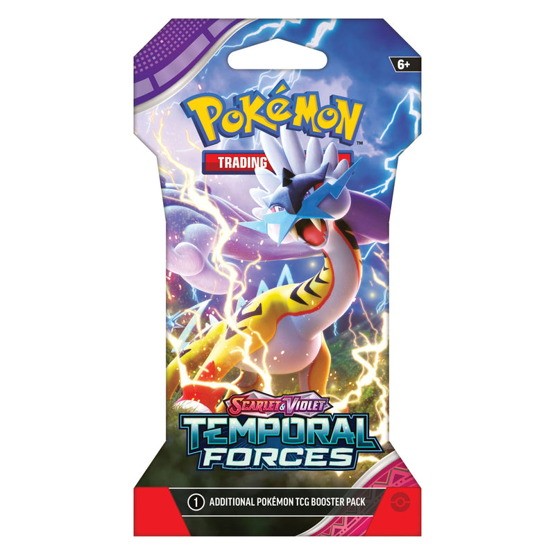 Load image into Gallery viewer, Asmodee TCG SV05 Temporal Forces Sleeved Booster
