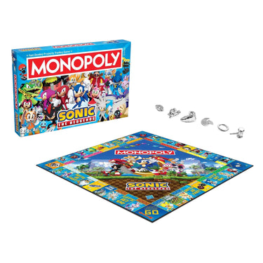 Winning moves monopoly - bordspel - sonic - engels
