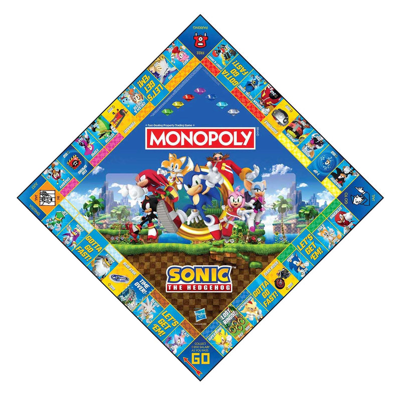 Load image into Gallery viewer, Winning moves monopoly - bordspel - sonic - engels
