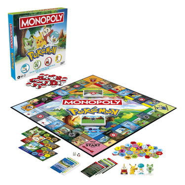 Monopoly pokémon editie - bordspel - gezelschapsspel