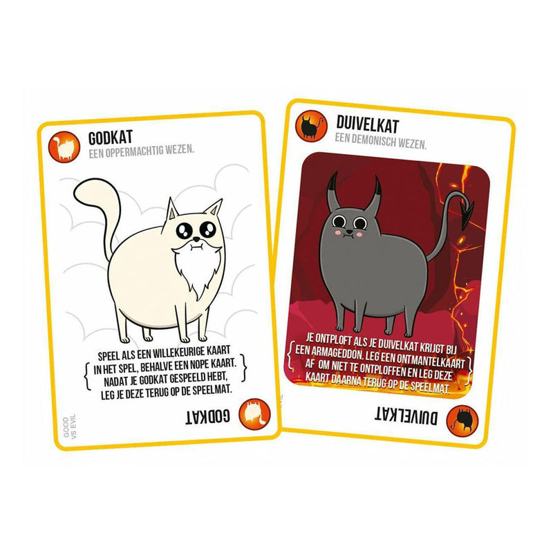 Load image into Gallery viewer, Exploding kittens good vs evil kaartspel
