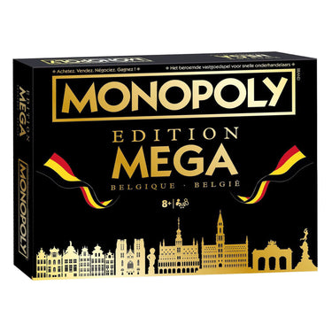 Mega monopoly belgie - bordspel