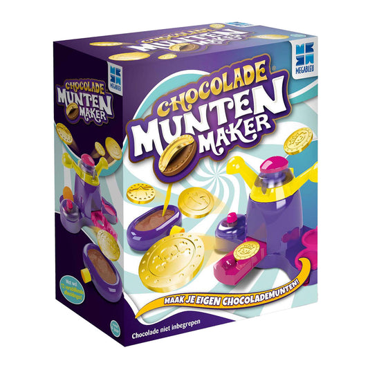 Megableu chocolade munten maker