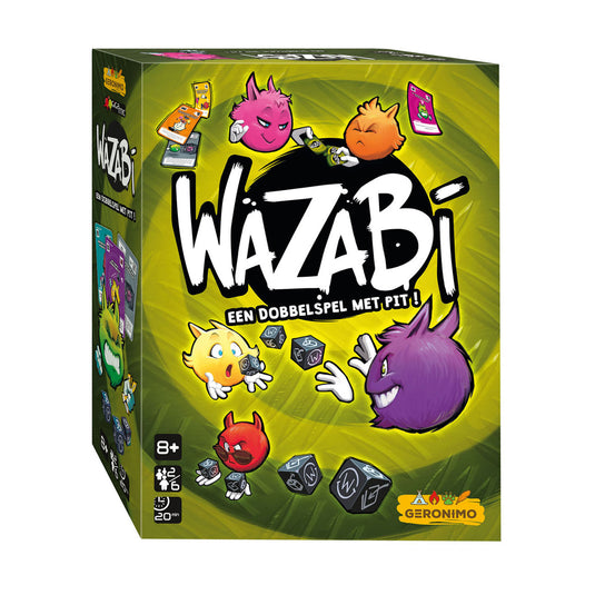 Geronimo games wazabi dobbelspel