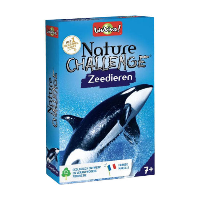 Load image into Gallery viewer, Geronimo games bioviva kwartet nature challenge - zeedieren
